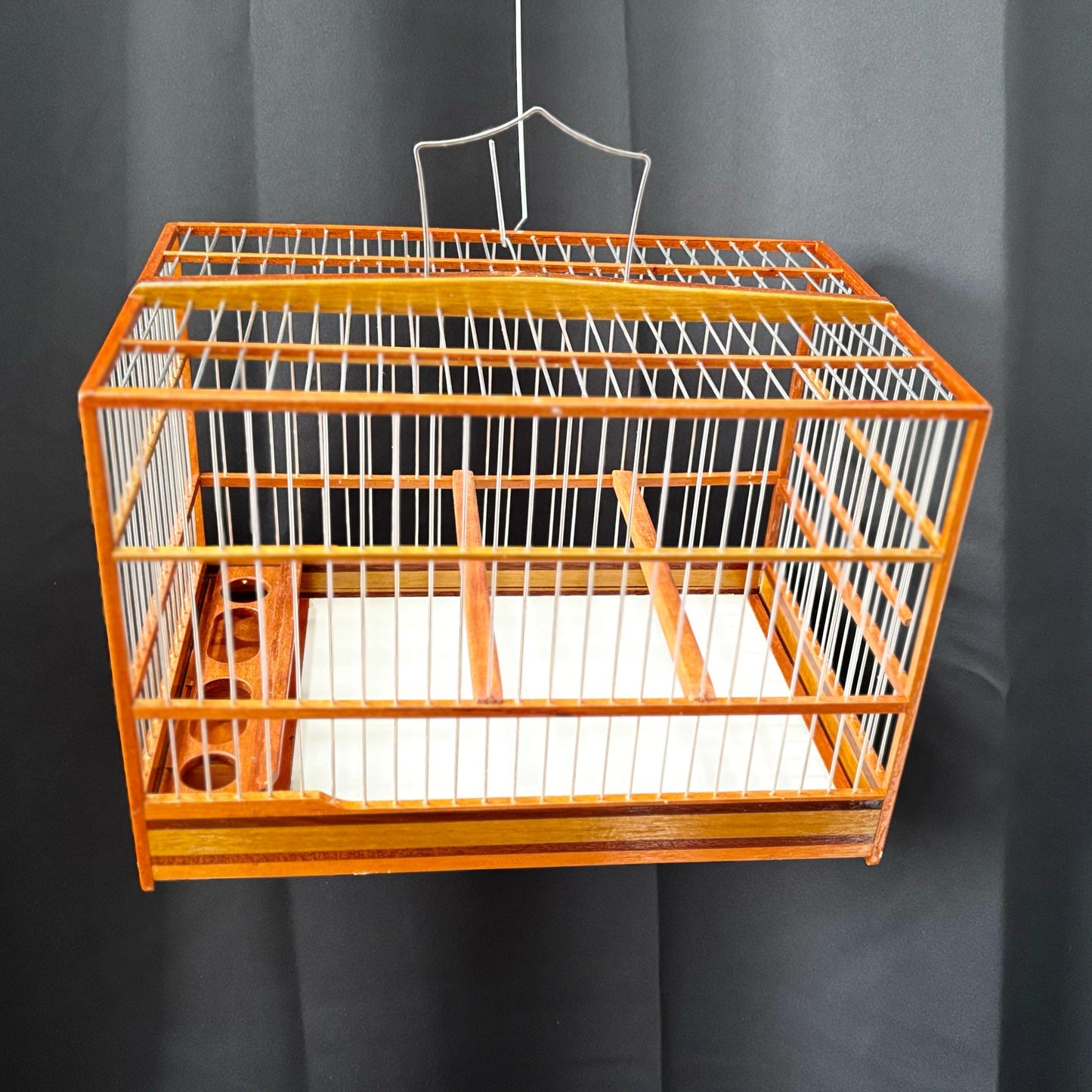 24x15 cedar multi stripe cage