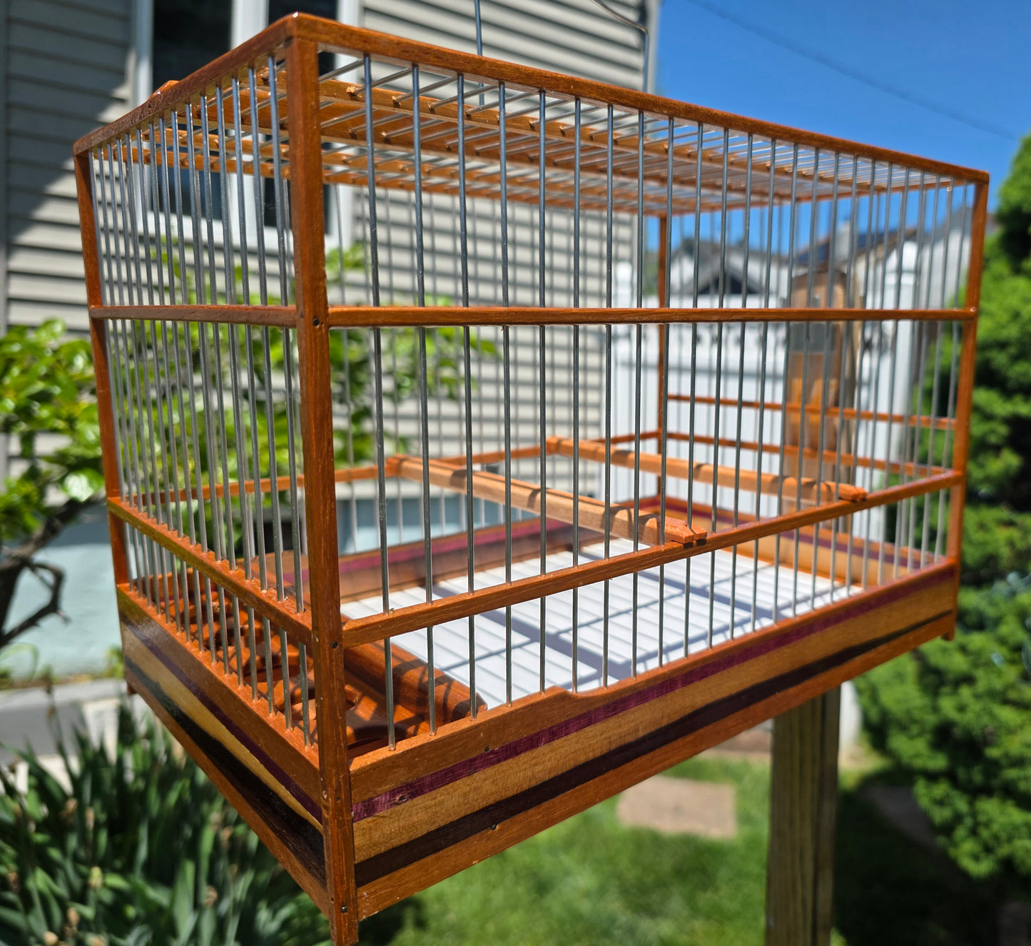 Wamara/Cedar Wood Bird Cages